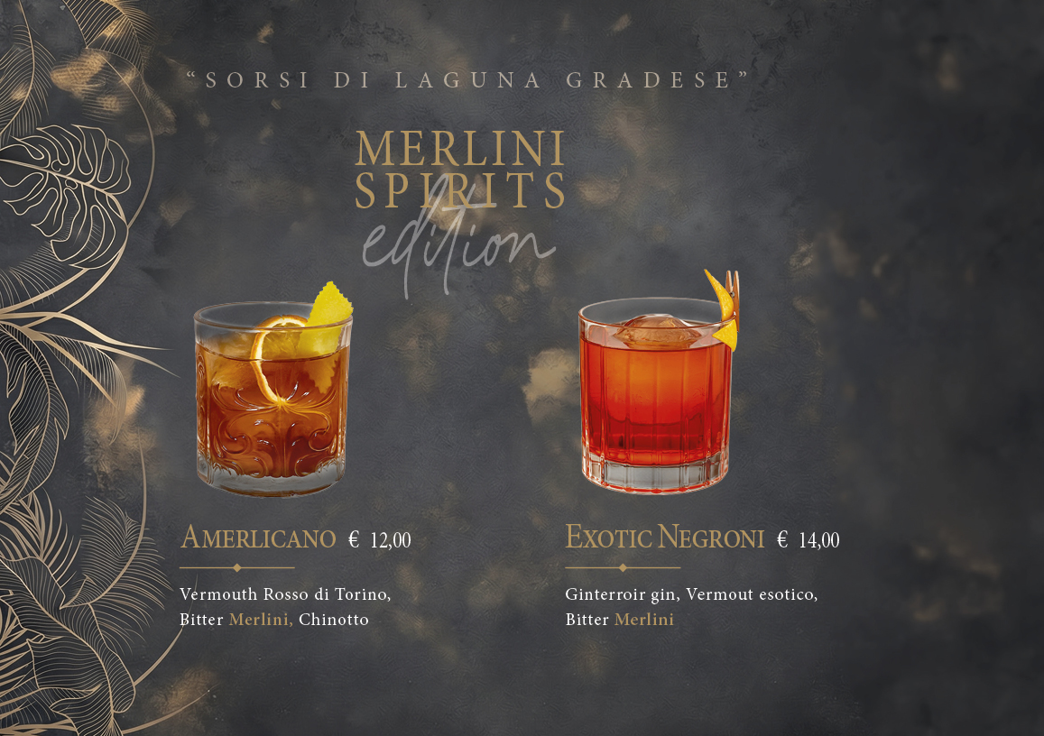 Listino cocktail REV42