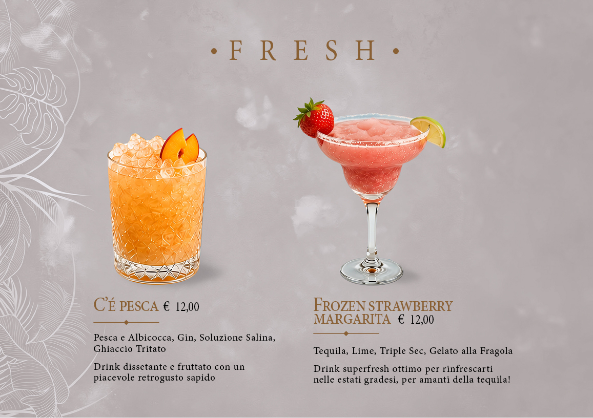 Listino cocktail REV46